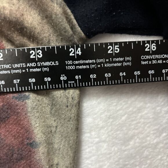 Galaxy by Harvic American Flag Slyline shirt Mens L - Picture 5 of 6